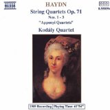 String Quartets Op. 71, N