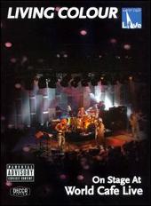 On Stage at World Cafe Live