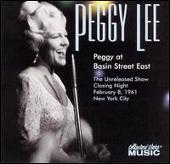 Peggy at Basin Street East